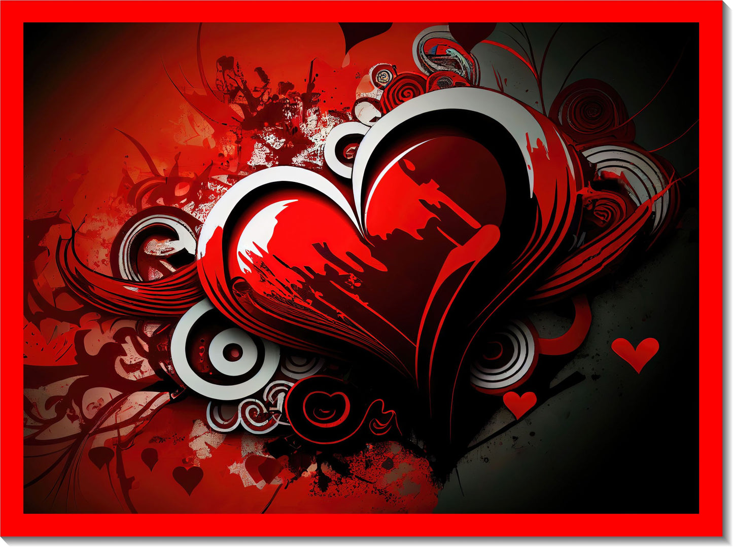 Wandbild Canvas „Love17"