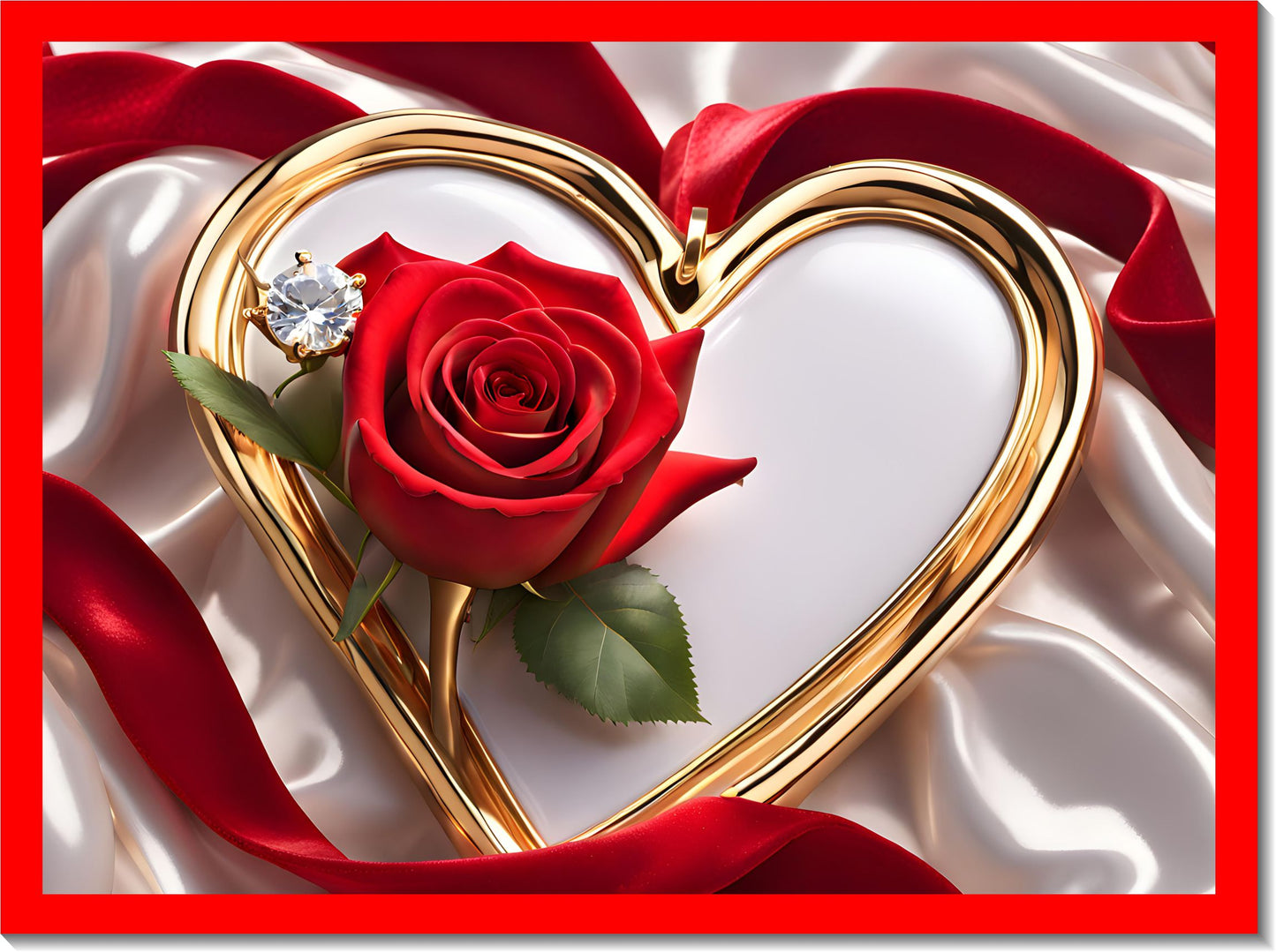 Wandbild Canvas „Love22"