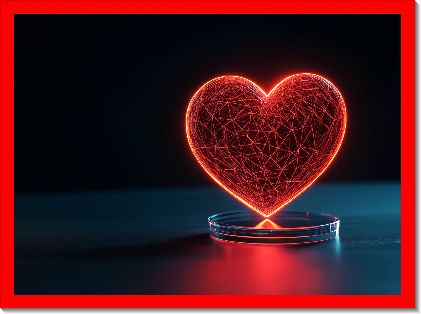 Wandbild Canvas „Love33"