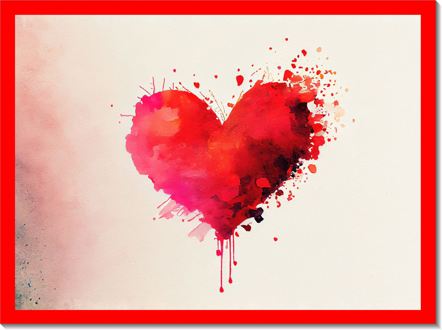 Wandbild Canvas „Love35"