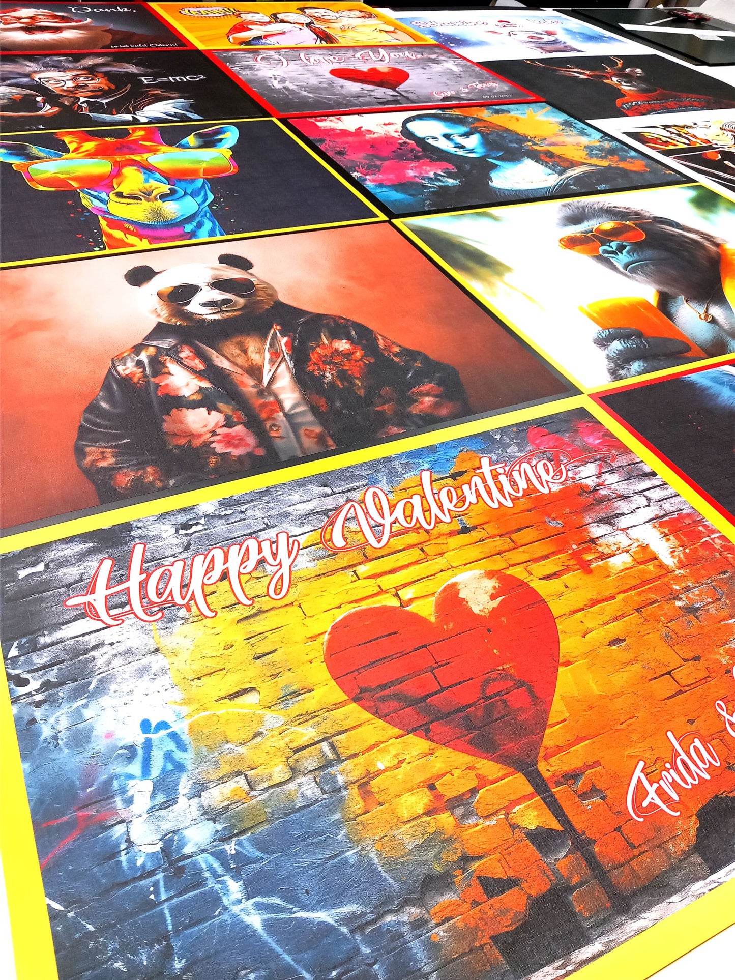 Wandbild Canvas „Love16"