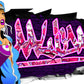 Wandtattoo Graffiti Aaliyah