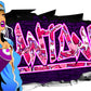 Wandtattoo Graffiti Antonia