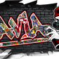 Wandtattoo Graffiti Davia