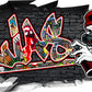 Wandtattoo Graffiti Elias