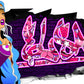 Wandtattoo Graffiti Elsa