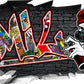 Wandtattoo Graffiti Emil