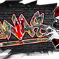 Wandtattoo Graffiti Jonas