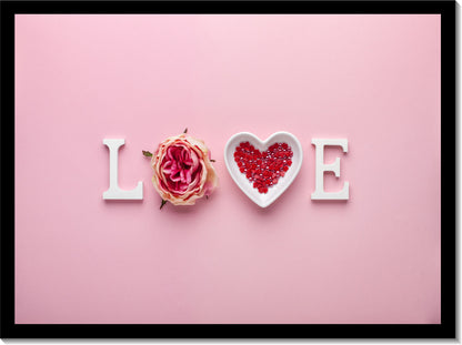 Wandbild Canvas „Love14"