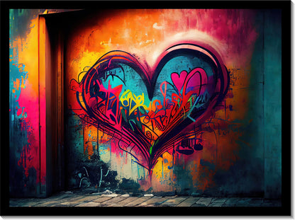 Wandbild Canvas „Love16"