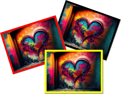 Wandbild Canvas „Love16"