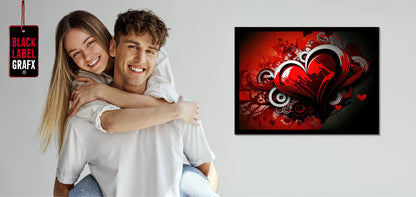Wandbild Canvas „Love17"