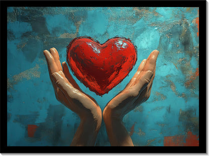 Wandbild Canvas „Love18"