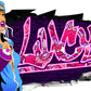 Wandtattoo Graffiti Lucy