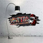 Wandtattoo Graffiti Matteo