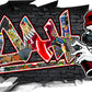 Wandtattoo Graffiti Noah