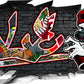 Wandtattoo Graffiti Ole