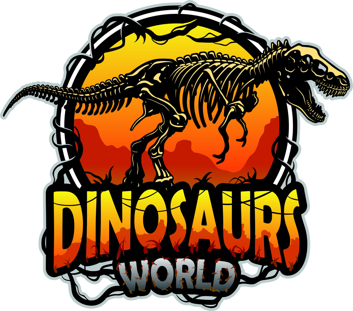 Wandtattoo   Dinosaurier (Comic) WallArtML124
