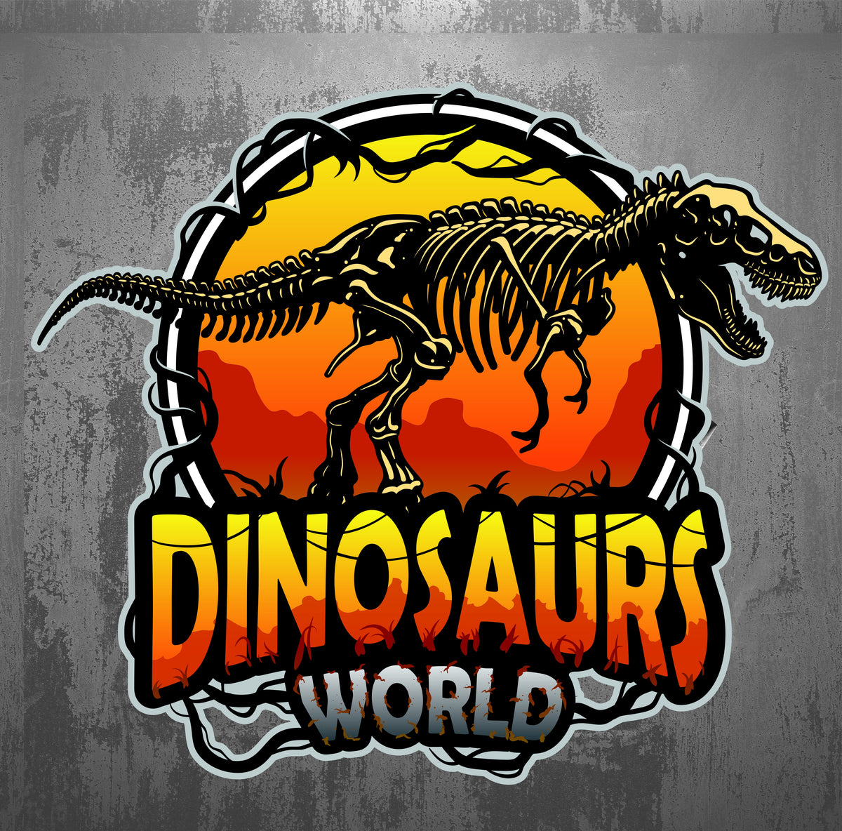 Wandtattoo   Dinosaurier (Comic) WallArtML124