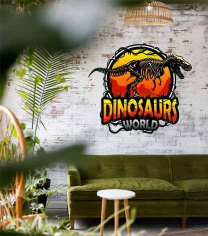 Wandtattoo   Dinosaurier (Comic) WallArtML124