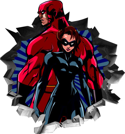 Wandtattoo Superman Comic WallArtML197