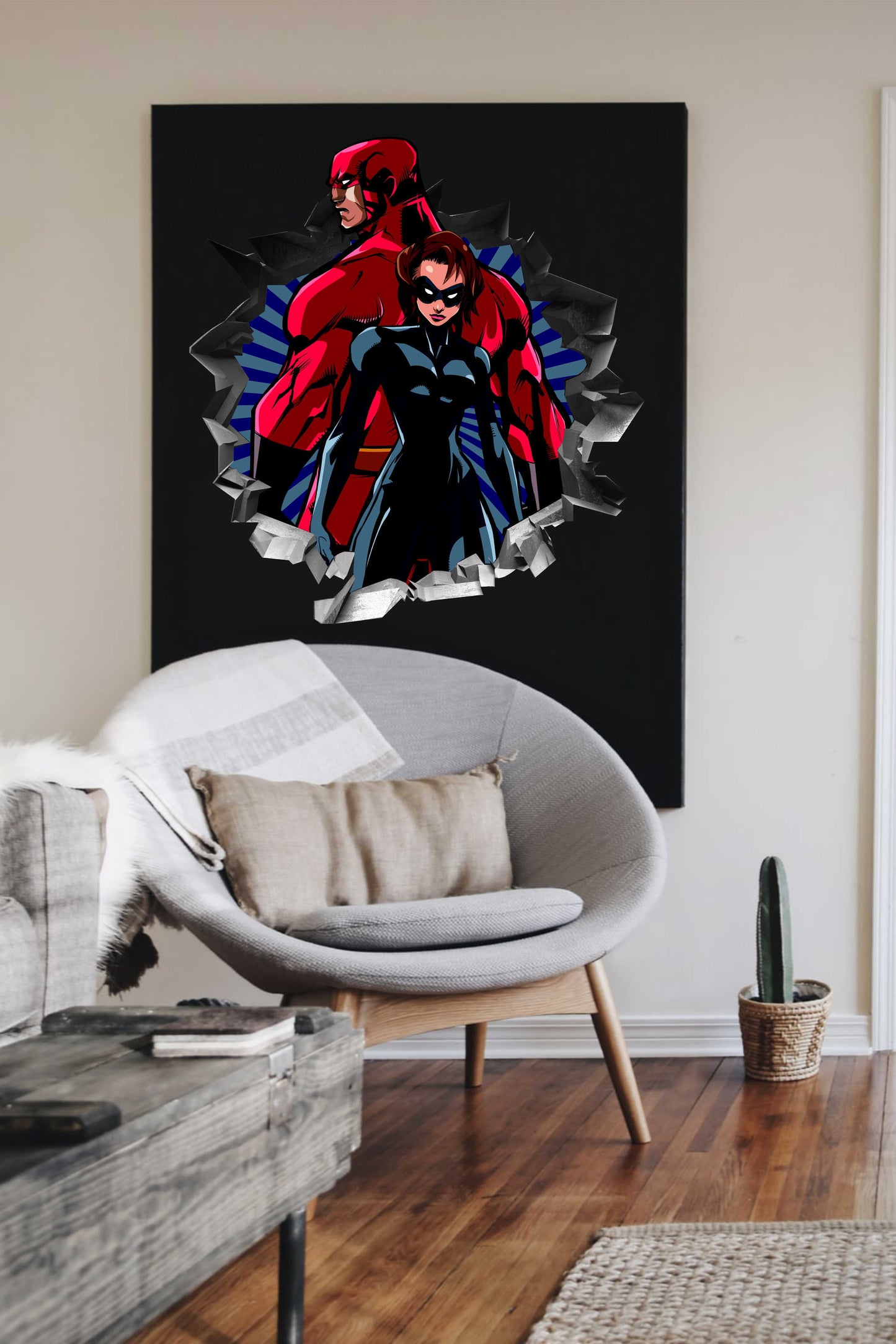 Wandtattoo Superman Comic WallArtML197