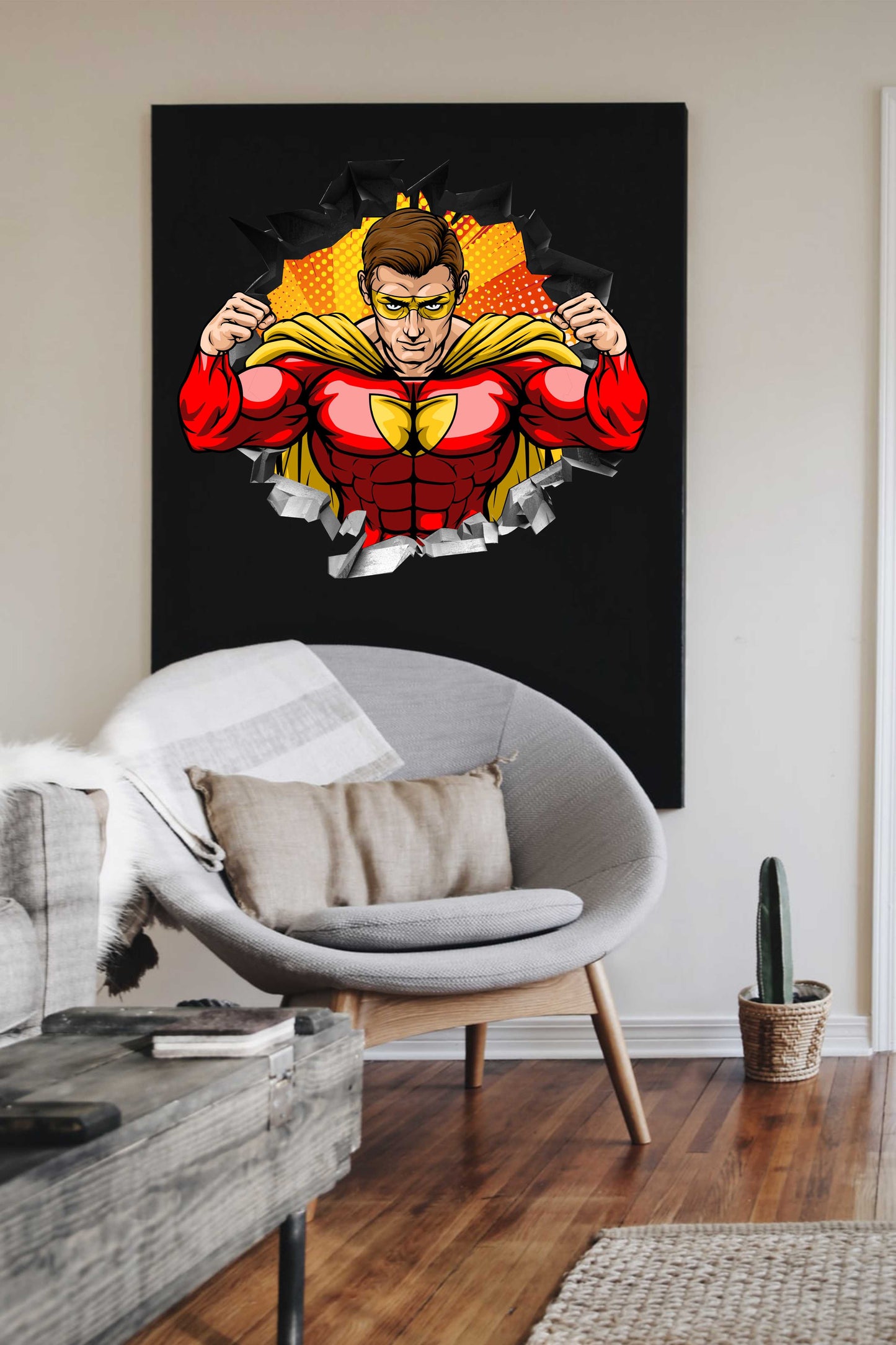 Wandtattoo Superman Comic WallArtML202