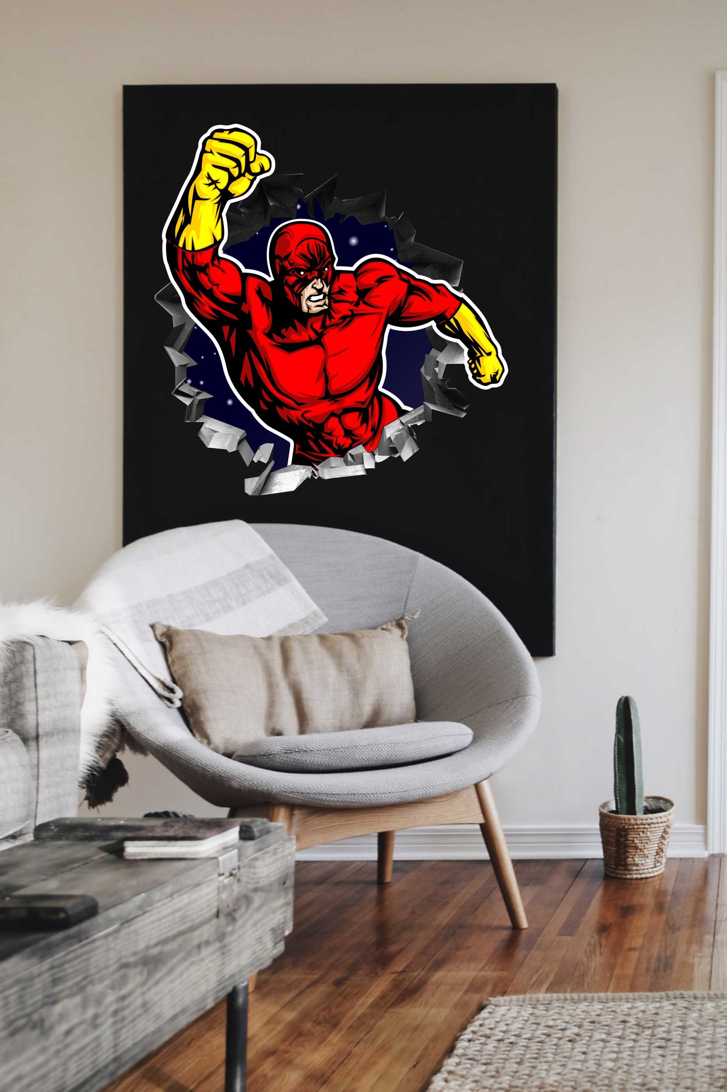 Wandtattoo Superman Comic WallArtML205