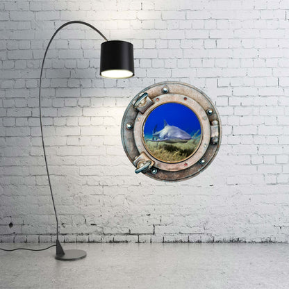 Wandtattoo Bullauge Hai WallArtML255