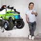 Wandtattoo Mauerloch Monstertrack WallArtML281