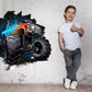 Wandtattoo Mauerloch Monstertrack WallArtML284