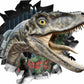 Wandtattoo Mauerloch Dinosaurier WallArtML117