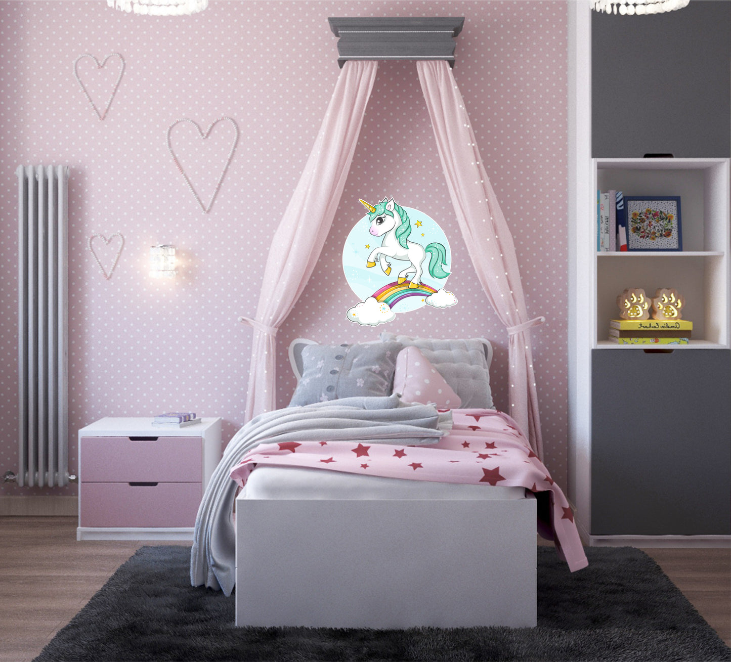 Wandtattoo Einhorn WallArtML181