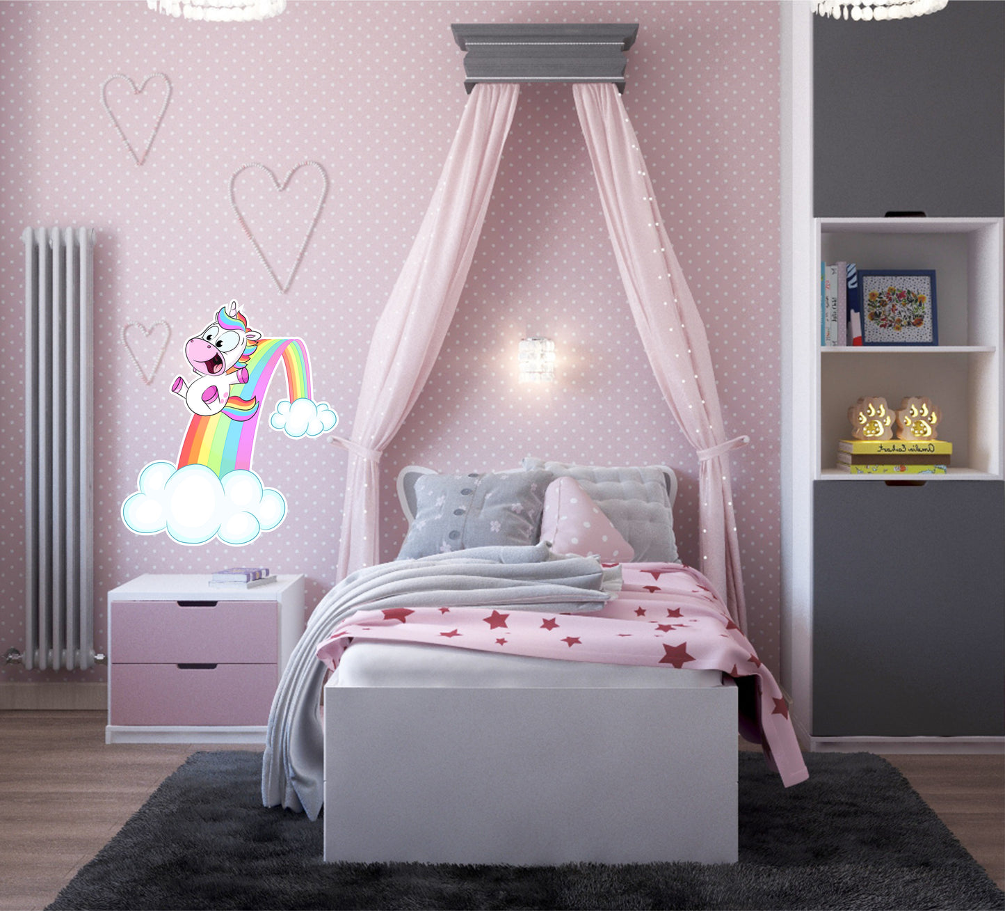 Wandtattoo Einhorn WallArtML183