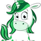 Wandtattoo Einhorn WallArtML185