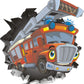 Wandtattoo Mauerloch Feuerwehr WallArtML217